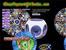 Tablet Screenshot of glasspaperweightbooks.com